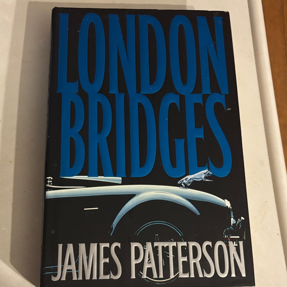 'London Bridges' Book - Black and Blue Cover